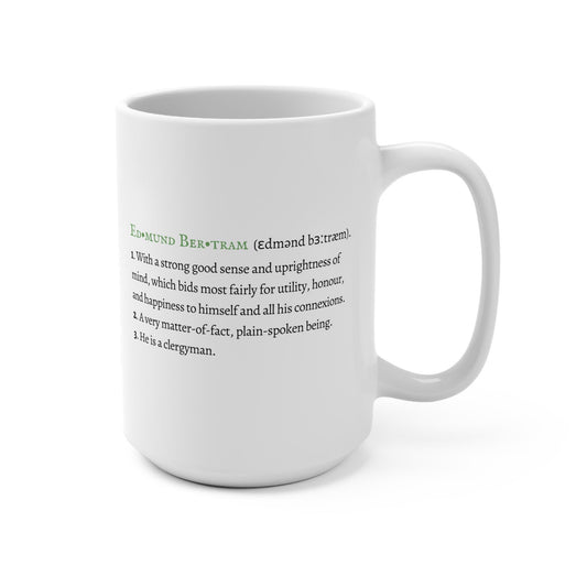 Edmund Bertram Character Definition Mug