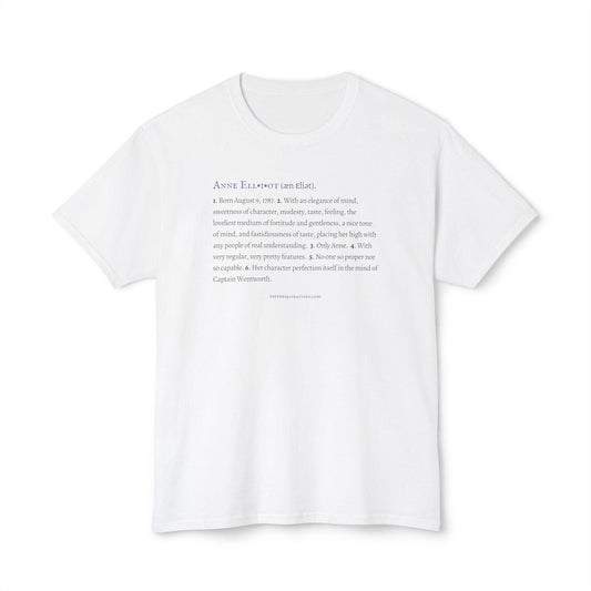 Anne Elliot Character Definition Tee