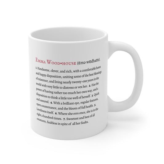 Emma Woodhouse Character Definition Mug