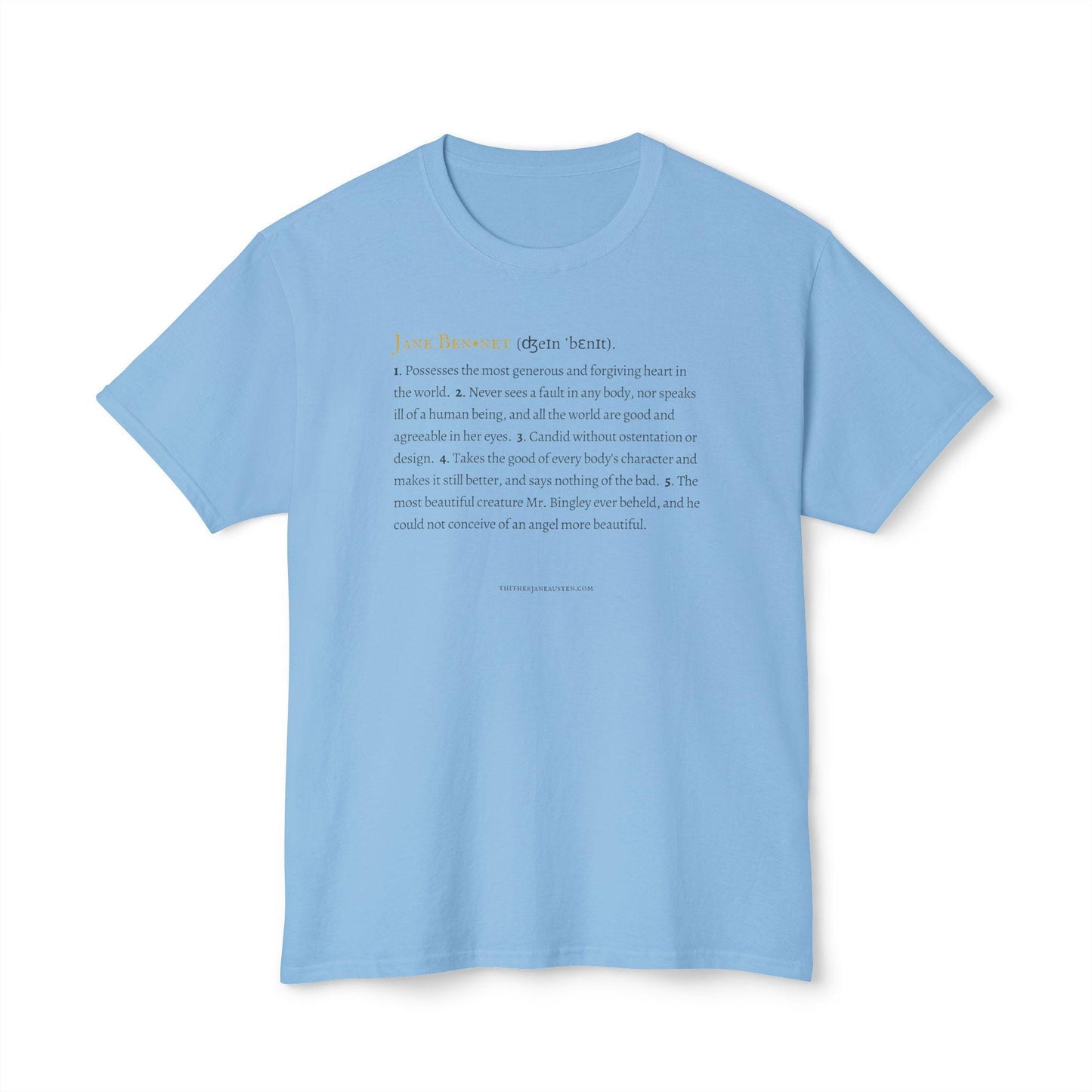 Jane Bennet Character Definition Tee