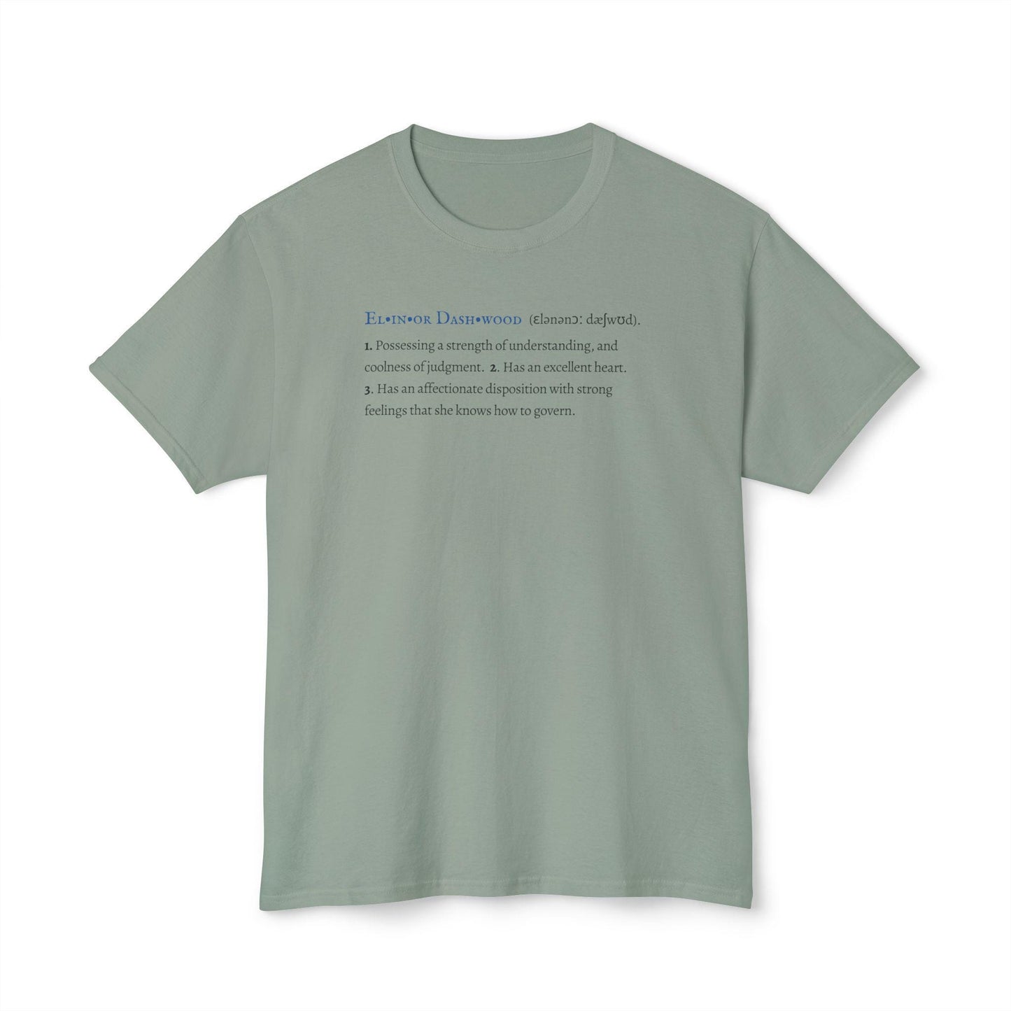 Elinor Dashwood Character Definition Tee