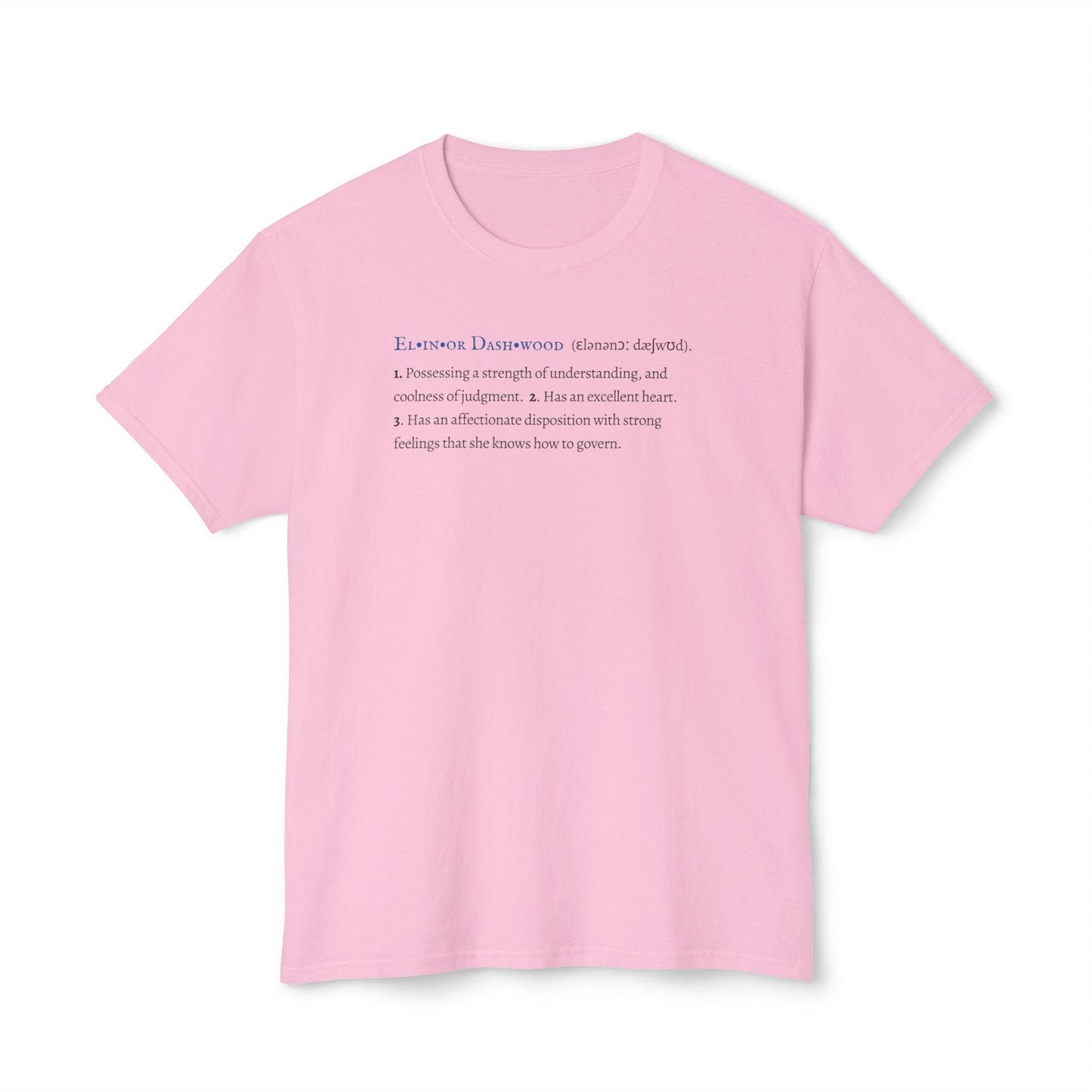Elinor Dashwood Character Definition Tee