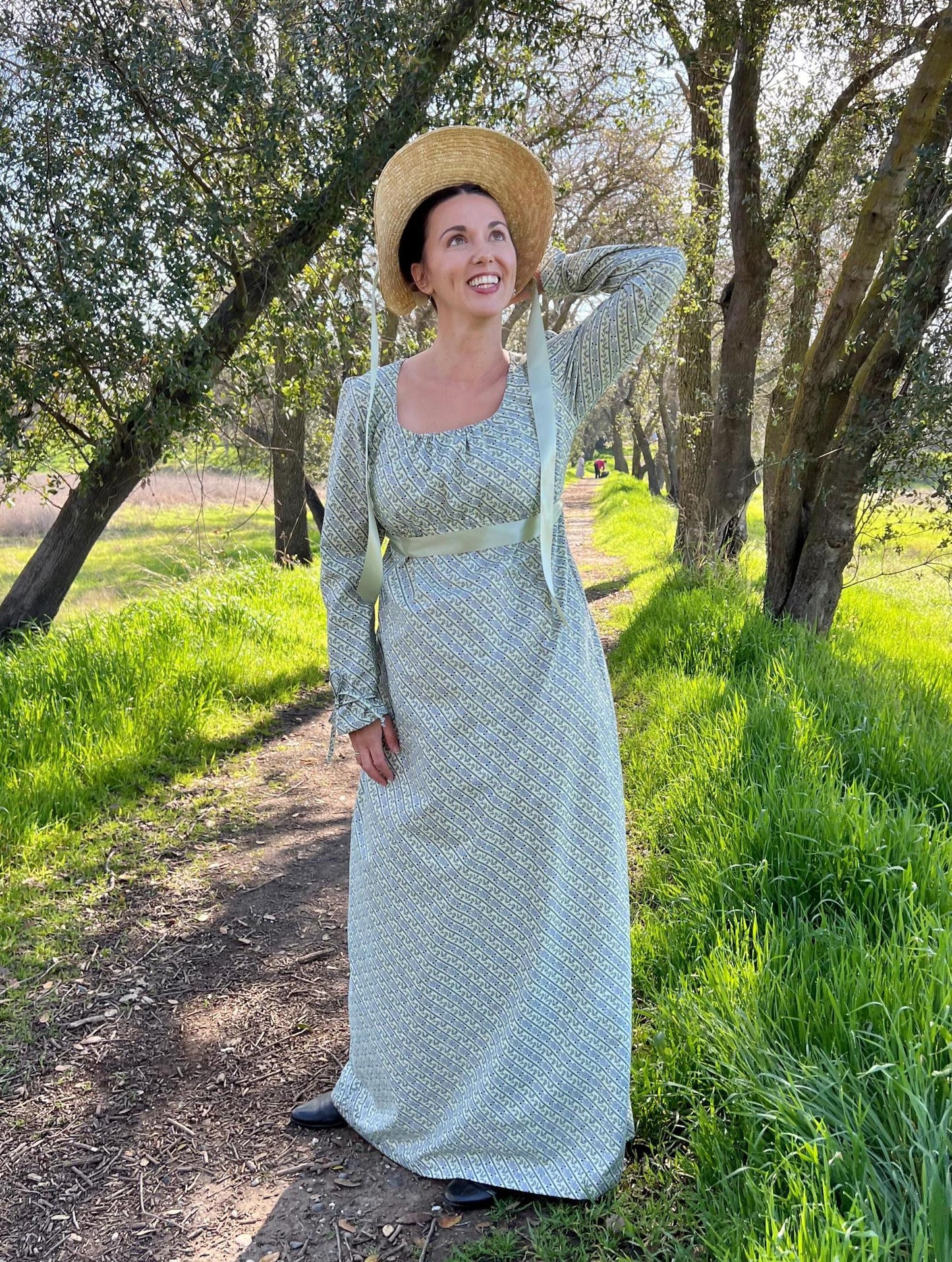 Marianne Print Gown