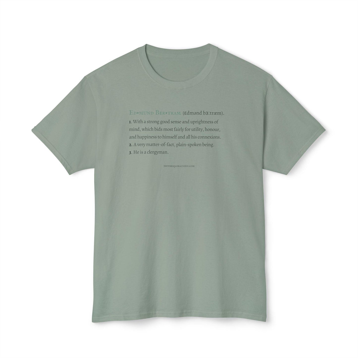 Edmund Bertram Character Definition Tee