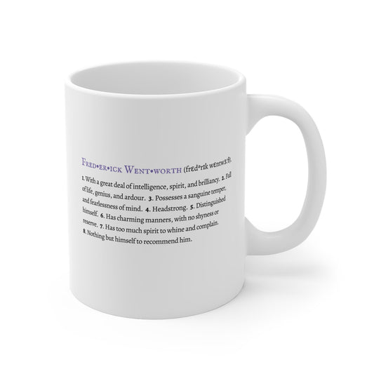 Captain Wentworth Character Definition Mug