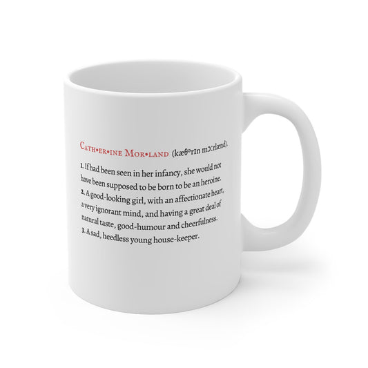 Catherine Morland Character Definition Mug