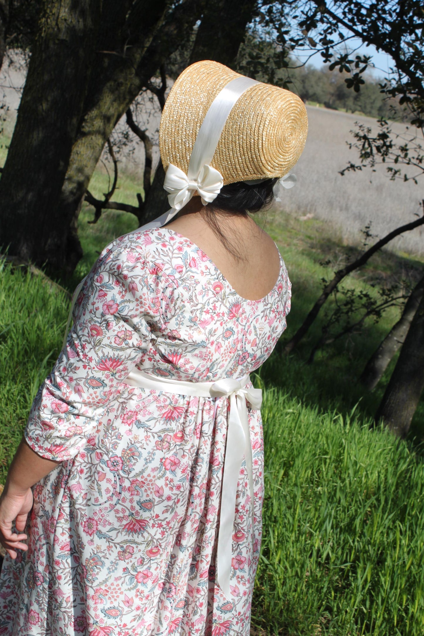 Elizabeth Print Gown