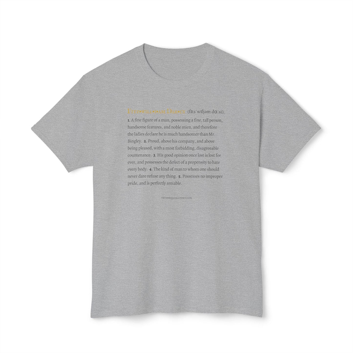 Mr. Darcy Character Definition Tee