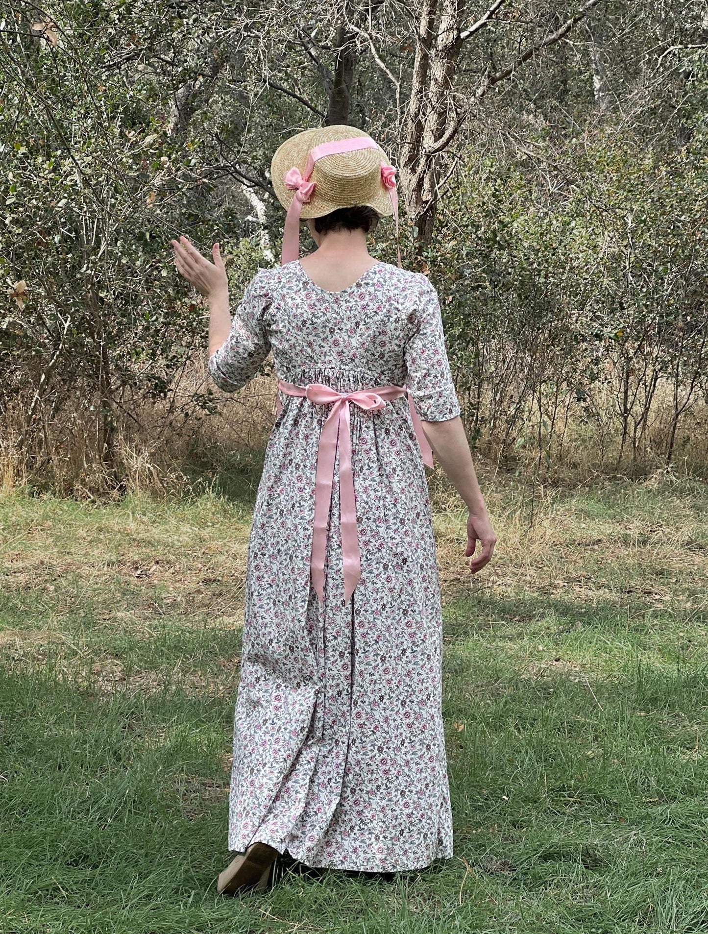 Elinor Print Gown