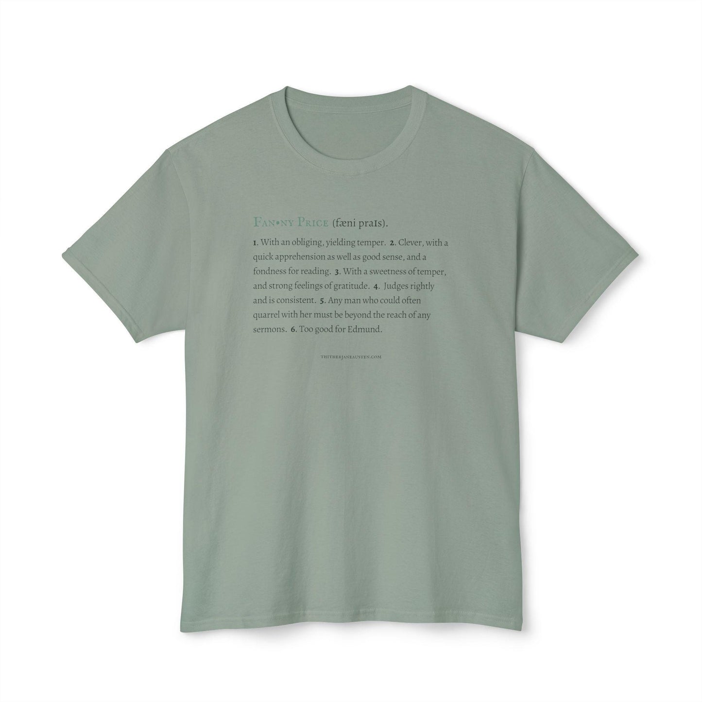Fanny Price Character Definition Tee