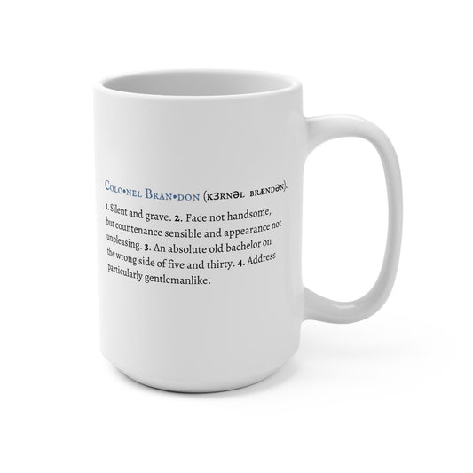 Colonel Brandon Character Definition Mug