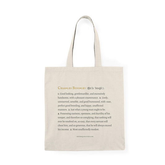 Mr Bingley Character Definition Tote