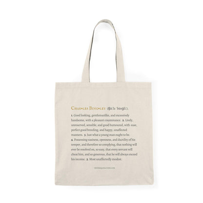 Mr Bingley Character Definition Tote