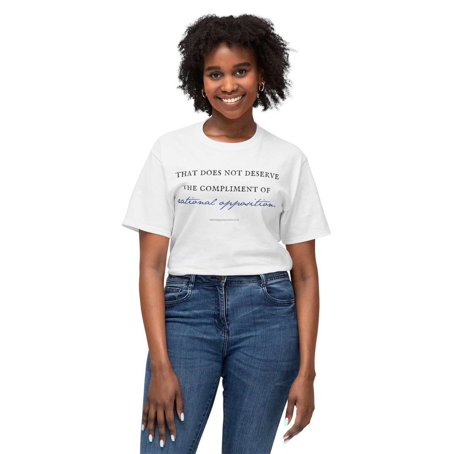 Sense and Sensibility Quote Tee - Jane Austen Complaints Collection