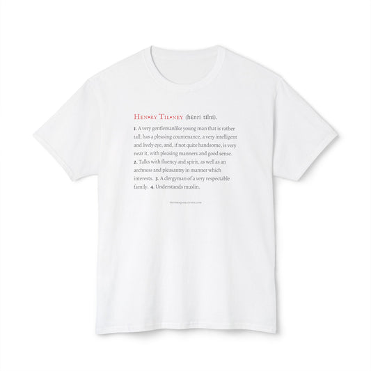 Mr Henry Tilney Shirt - Jane Austen Character Collection