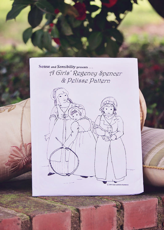 Girls Regency Spencer and Pelisse Pattern