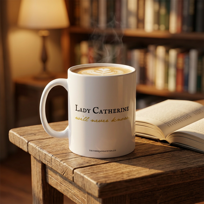 Lady Catherine... Pride and Prejudice Quote Mug - 11 oz