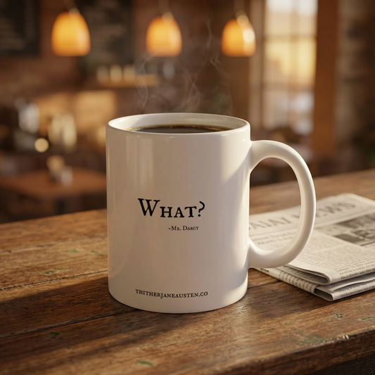 What? BBC Pride and Prejudice Quote Mug - 11 oz