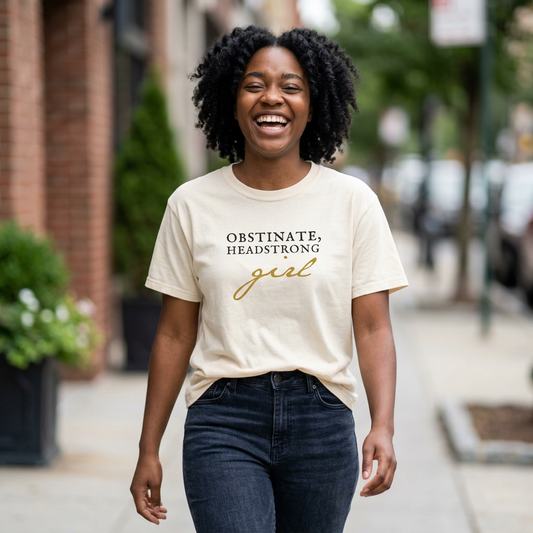 Headstrong Girl 'Pride and Prejudice' Boxy Tee