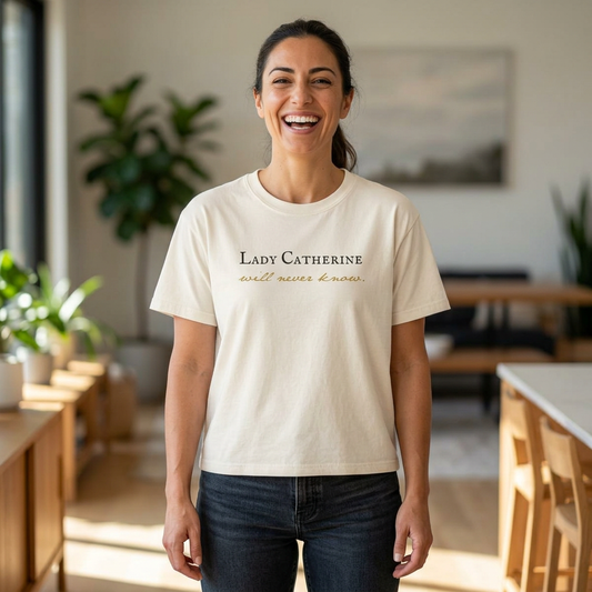 Lady Catherine 'Pride and Prejudice' Boxy Tee