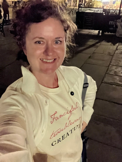 Fanciful, Troublesome Creature - Emma Woodhouse Quote Boxy Tee