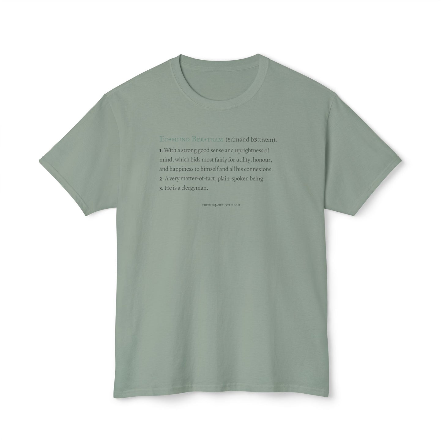 Edmund Bertram Shirt - Jane Austen Character Definition Collection