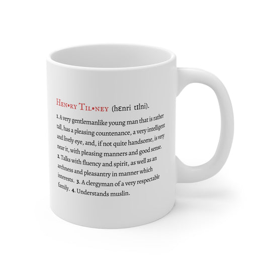 Henry Tilney Character Definition Mug