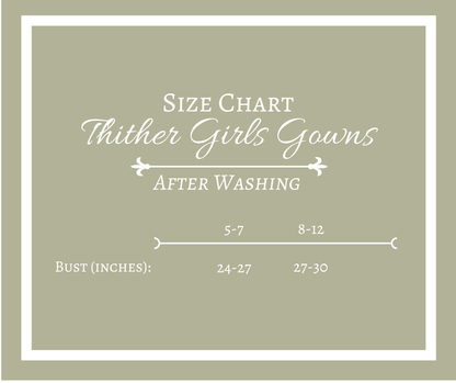 Girls Jenny Regency Cotton Drawstring Dress