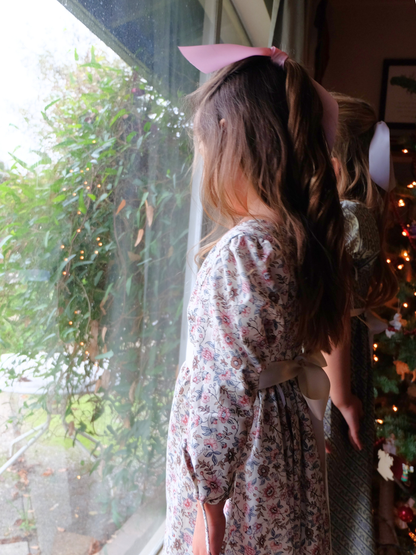 Girls Elinor Regency Cotton Drawstring Dress