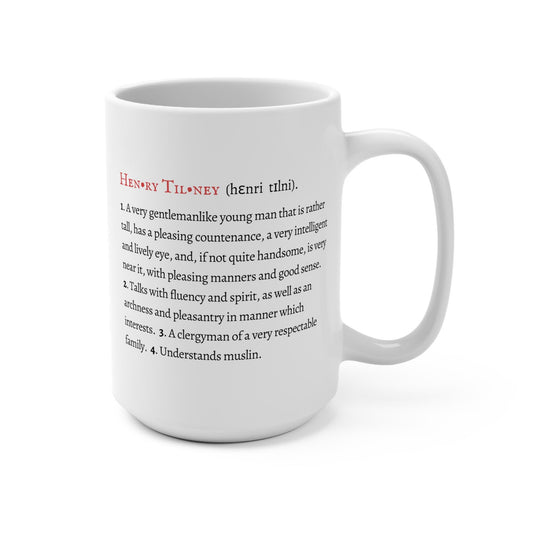 Henry Tilney Character Definition Mug