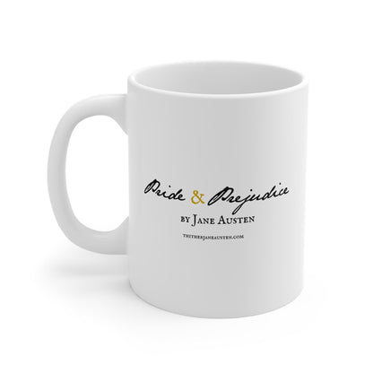 Elizabeth Bennet Mug 11oz - Jane Austen Character Definition Collection