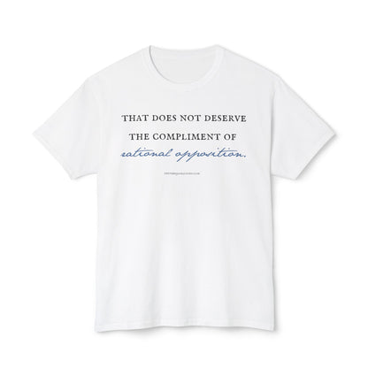 Sense and Sensibility Quote Tee - Jane Austen Complaints Collection