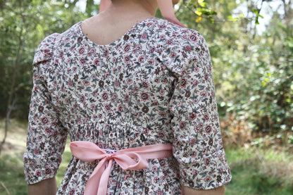 Elinor Print Gown
