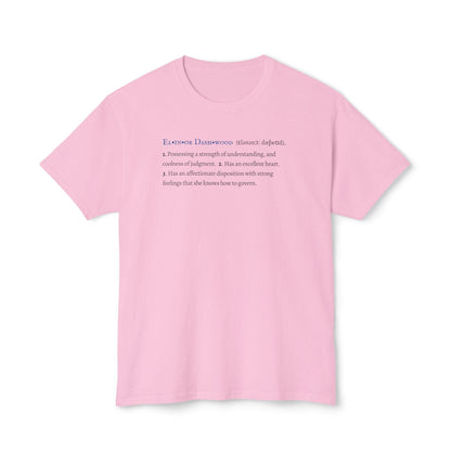 Elinor Dashwood Character Definition Tee