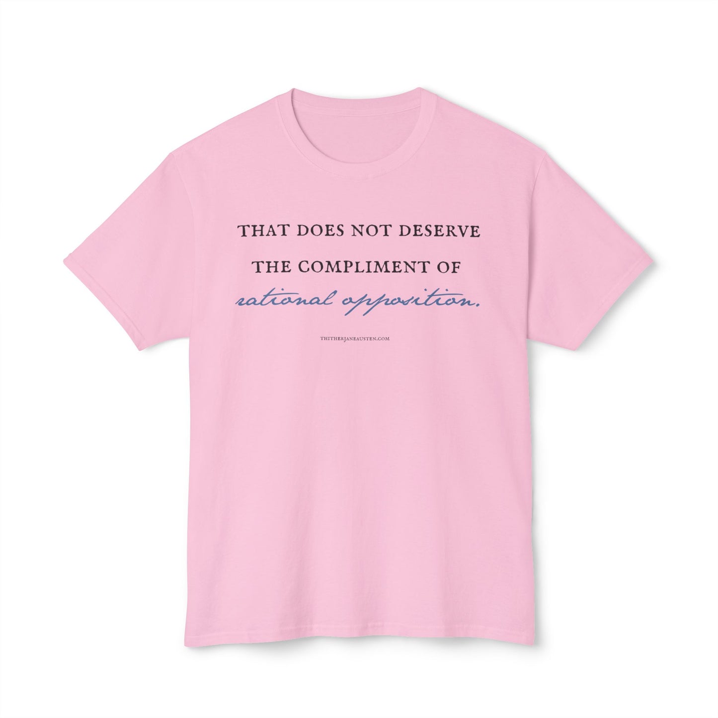 Sense and Sensibility Quote Tee - Jane Austen Complaints Collection