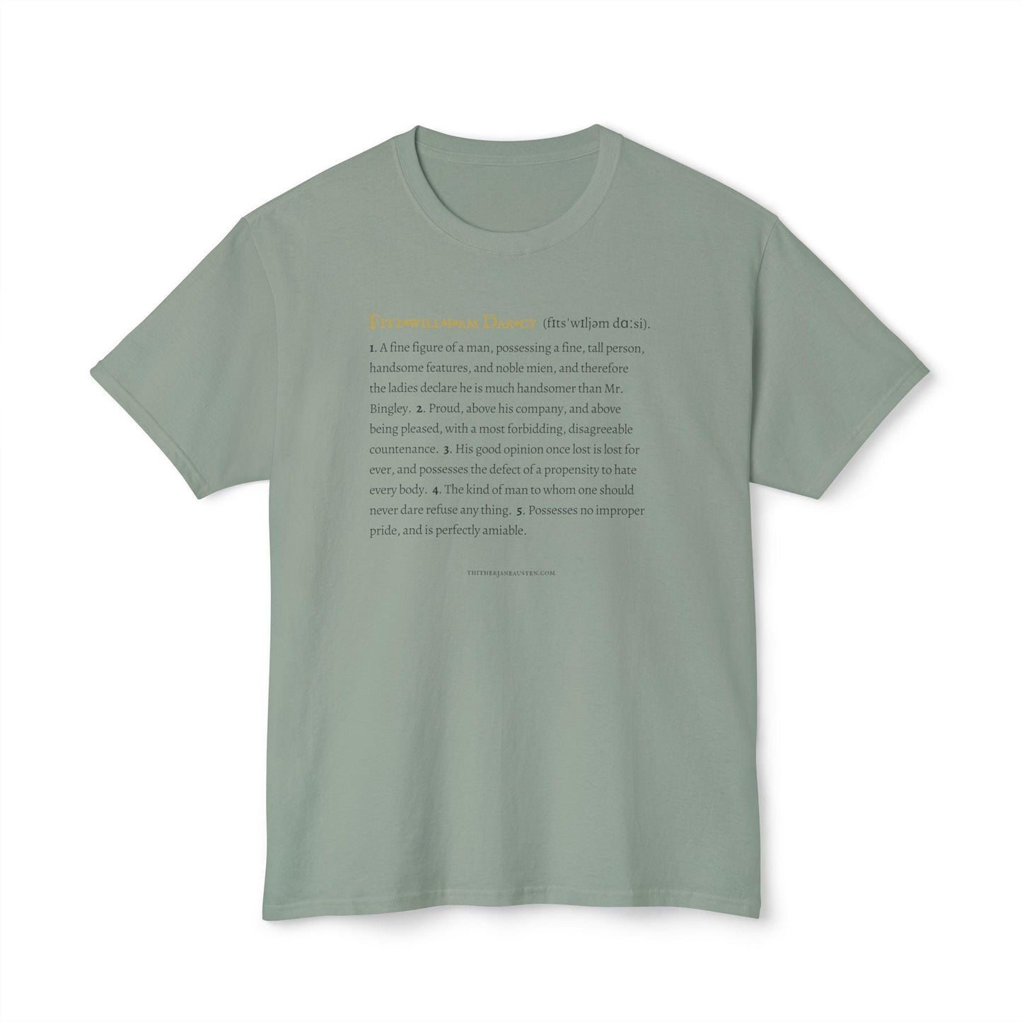 Mr. Darcy Character Definition Tee