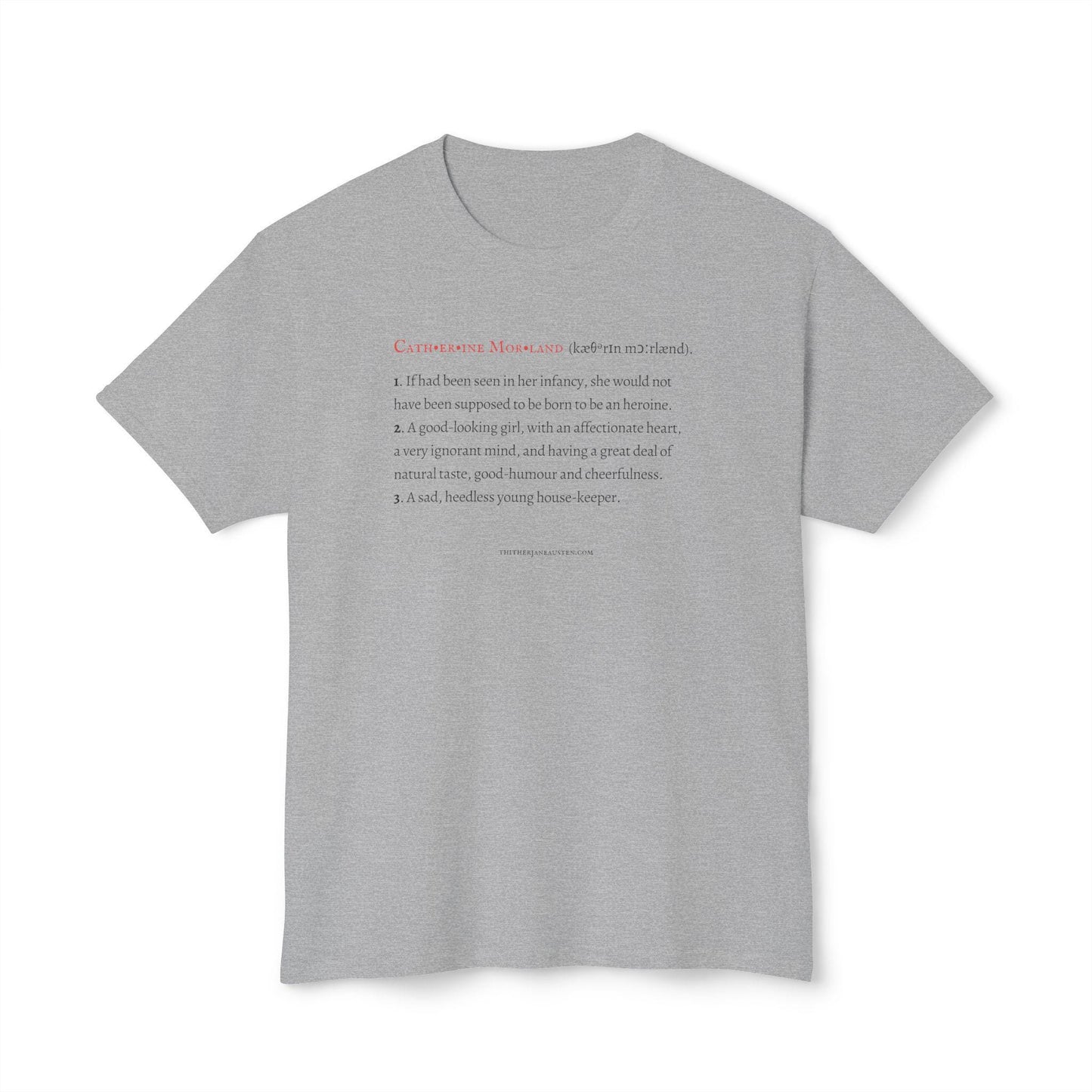 Catherine Morland Character Definition Tee