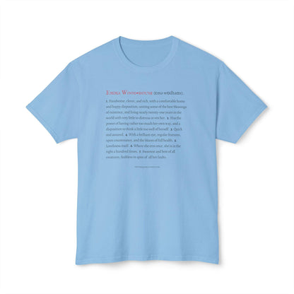 Emma Woodhouse Character Definition Tee