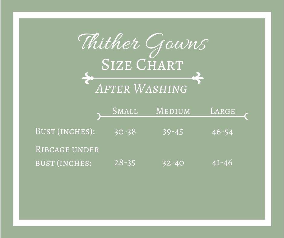 Regency Marianne Cotton Print Drawstring Gown