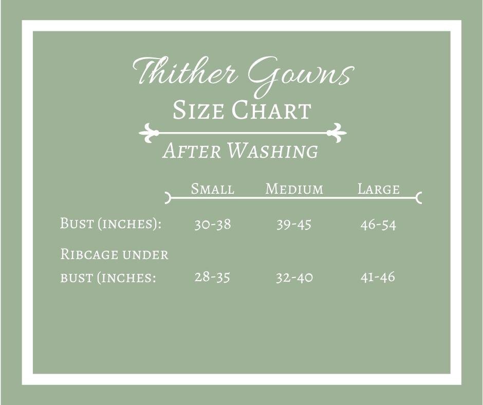 Regency Elinor Cotton Print Drawstring Gown