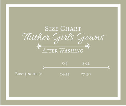 Girls Jenny Regency Cotton Drawstring Dress