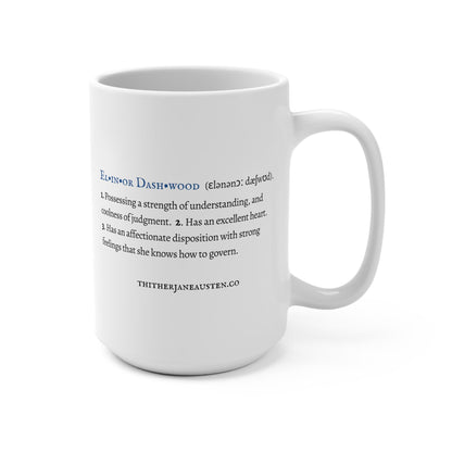 Jane Austen  Heroine Mugs 15oz