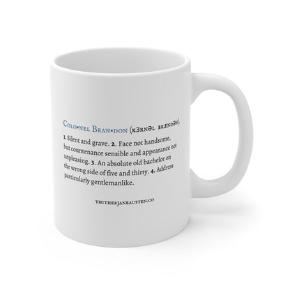 Jane Austen Hero Mugs 11oz