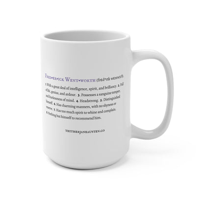 Jane Austen Hero Mugs 15oz