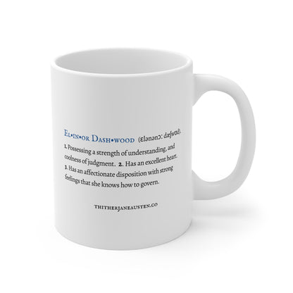 Jane Austen Heroine Mugs 11oz
