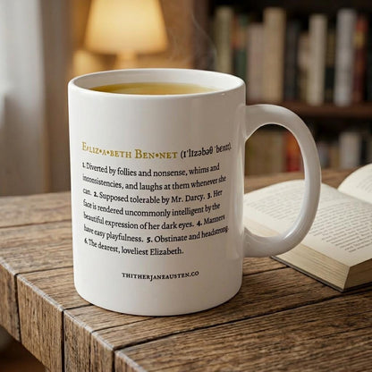 Jane Austen Heroine Mugs 11oz