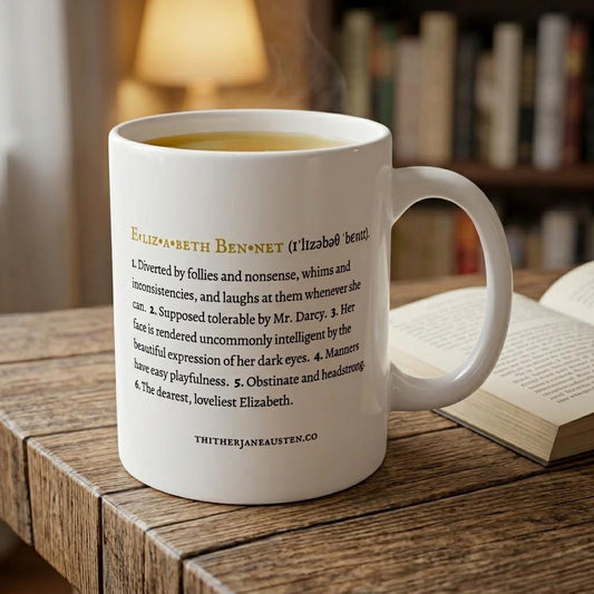 Jane Austen Heroine Mugs 11oz