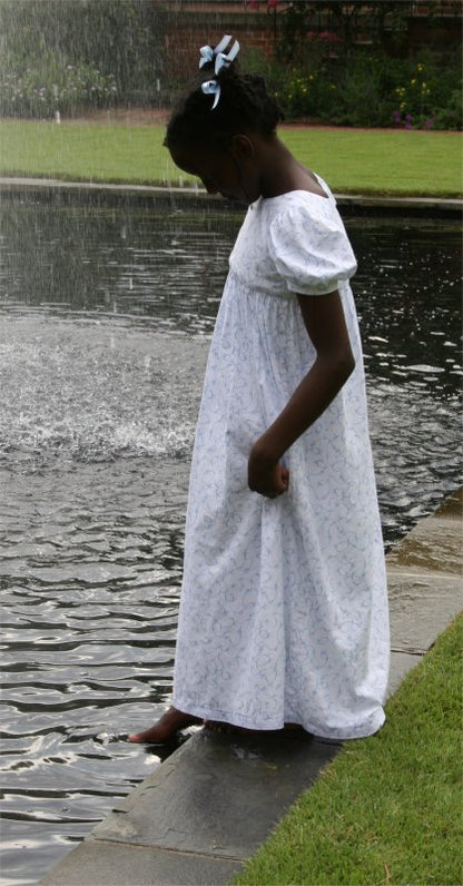 Girls Regency Gown Pattern